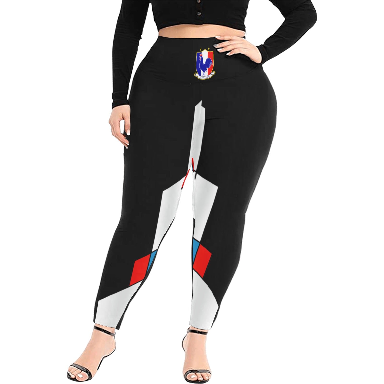 FRANCE Women's High Waist Leggings