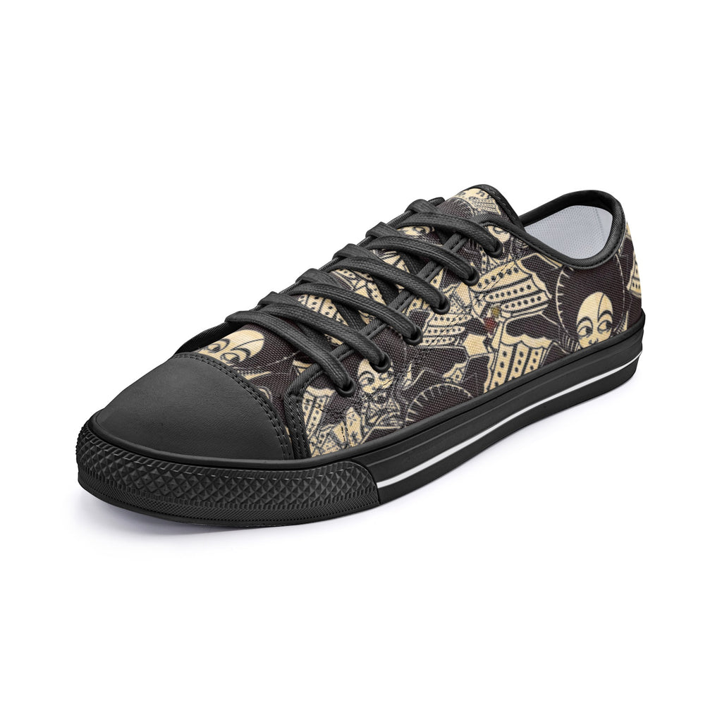 SATTA MASSAGANA Unisex Low Top Canvas Shoes