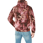 INFINITY RED Men's Padded Hooded Jacket