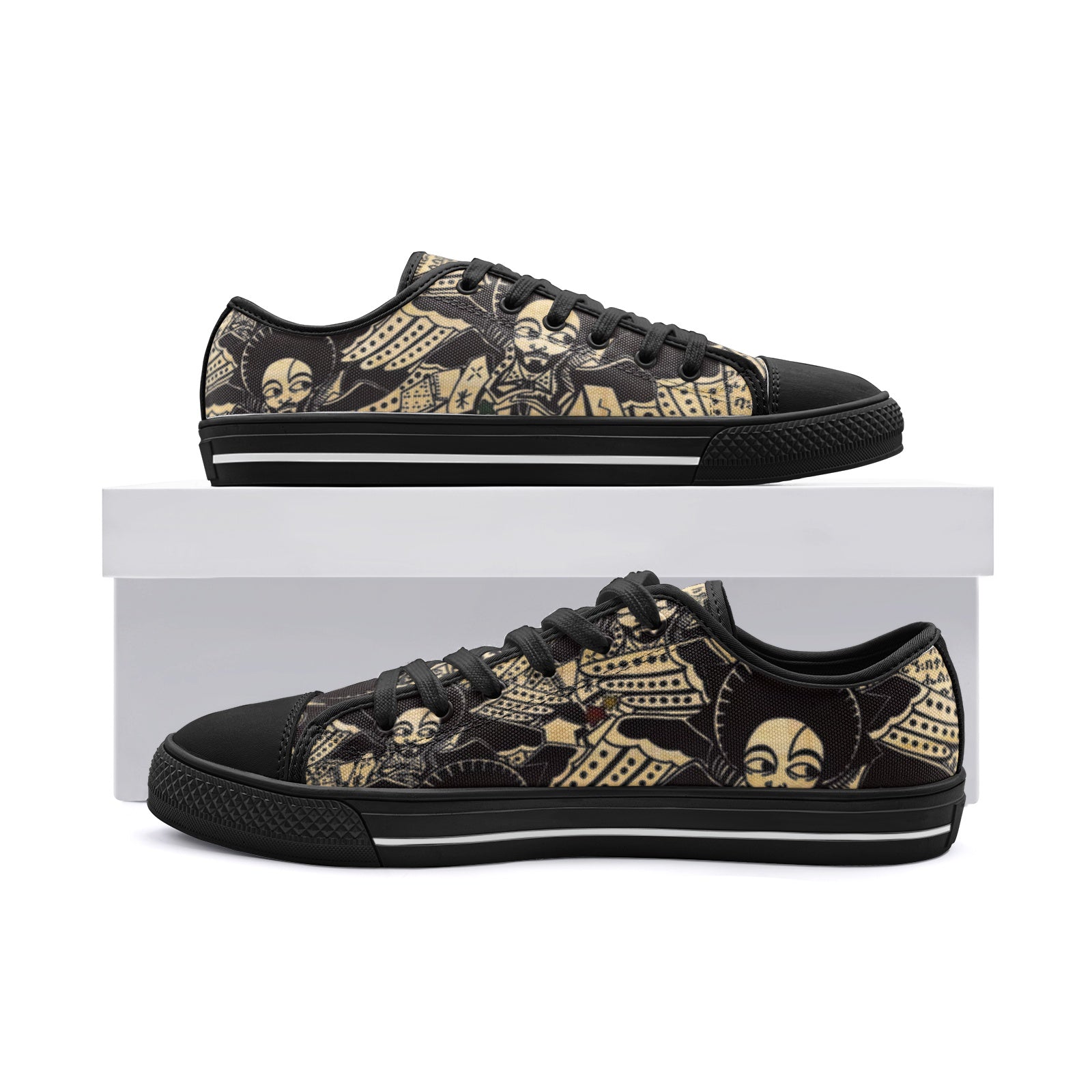 SATTA MASSAGANA Unisex Low Top Canvas Shoes