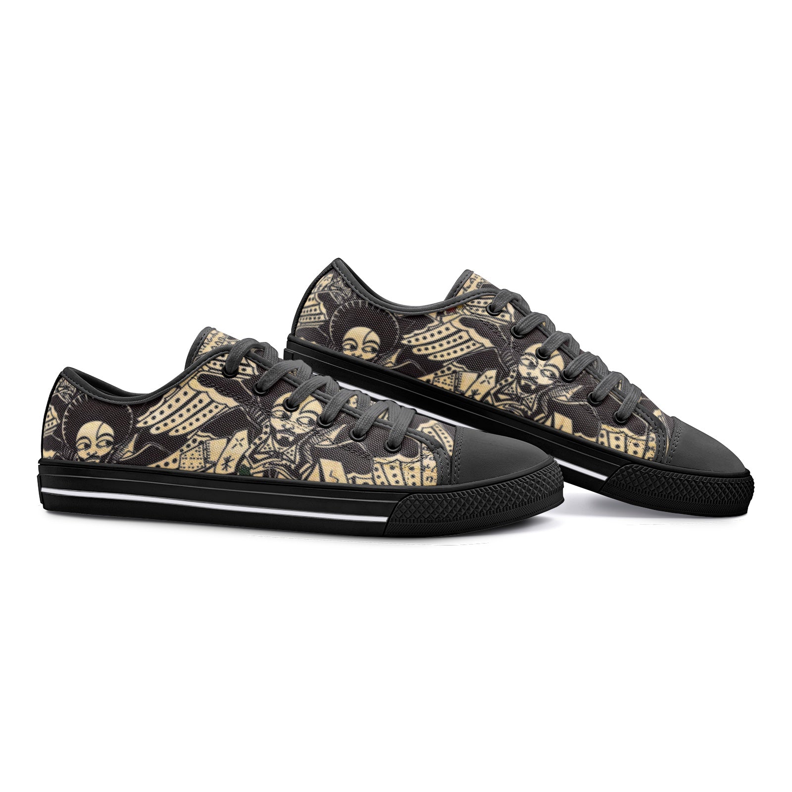 SATTA MASSAGANA Unisex Low Top Canvas Shoes