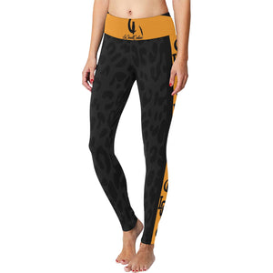 JAGUAR SKIN LCC Big Size Workout Leggings