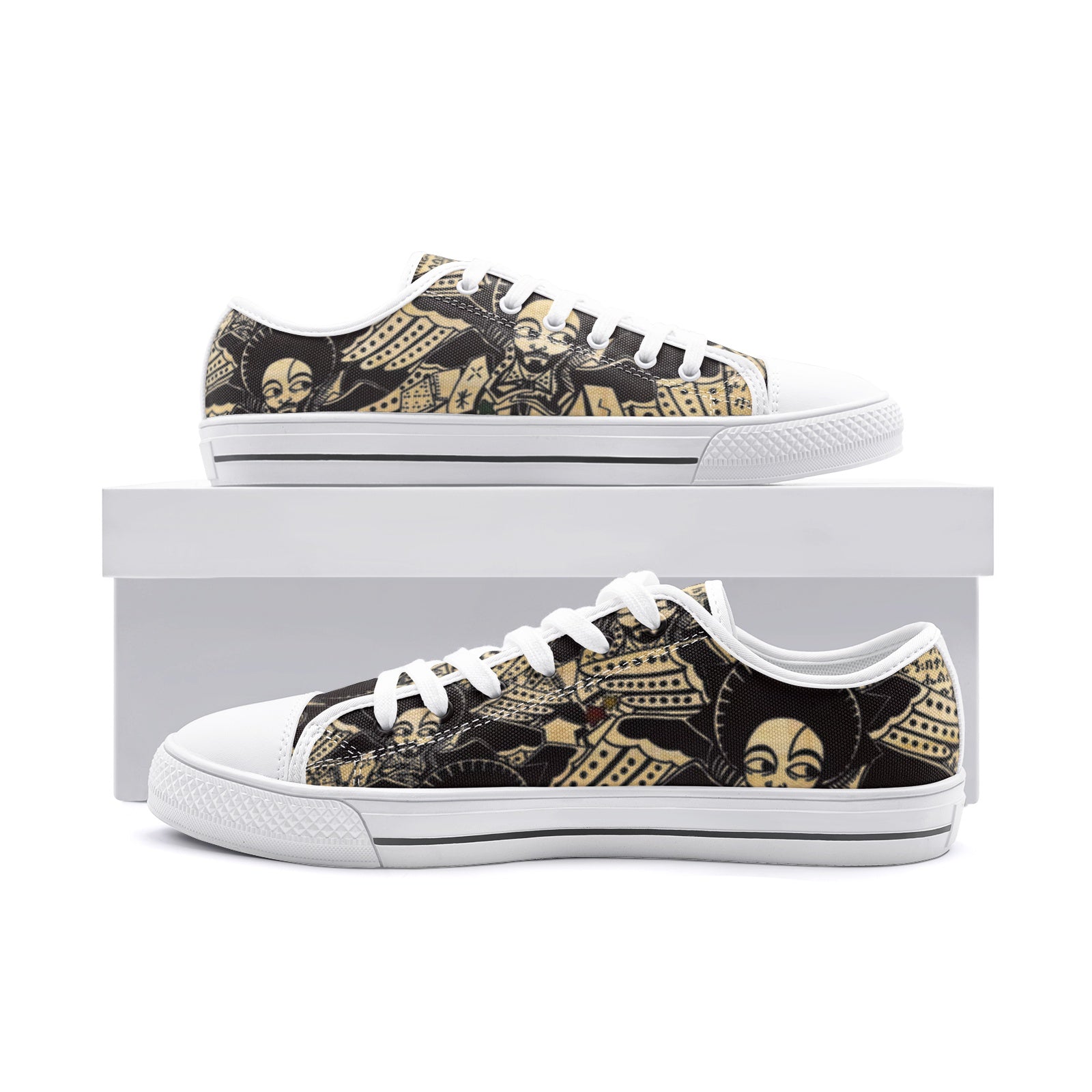 SATTA MASSAGANA Unisex Low Top Canvas Shoes