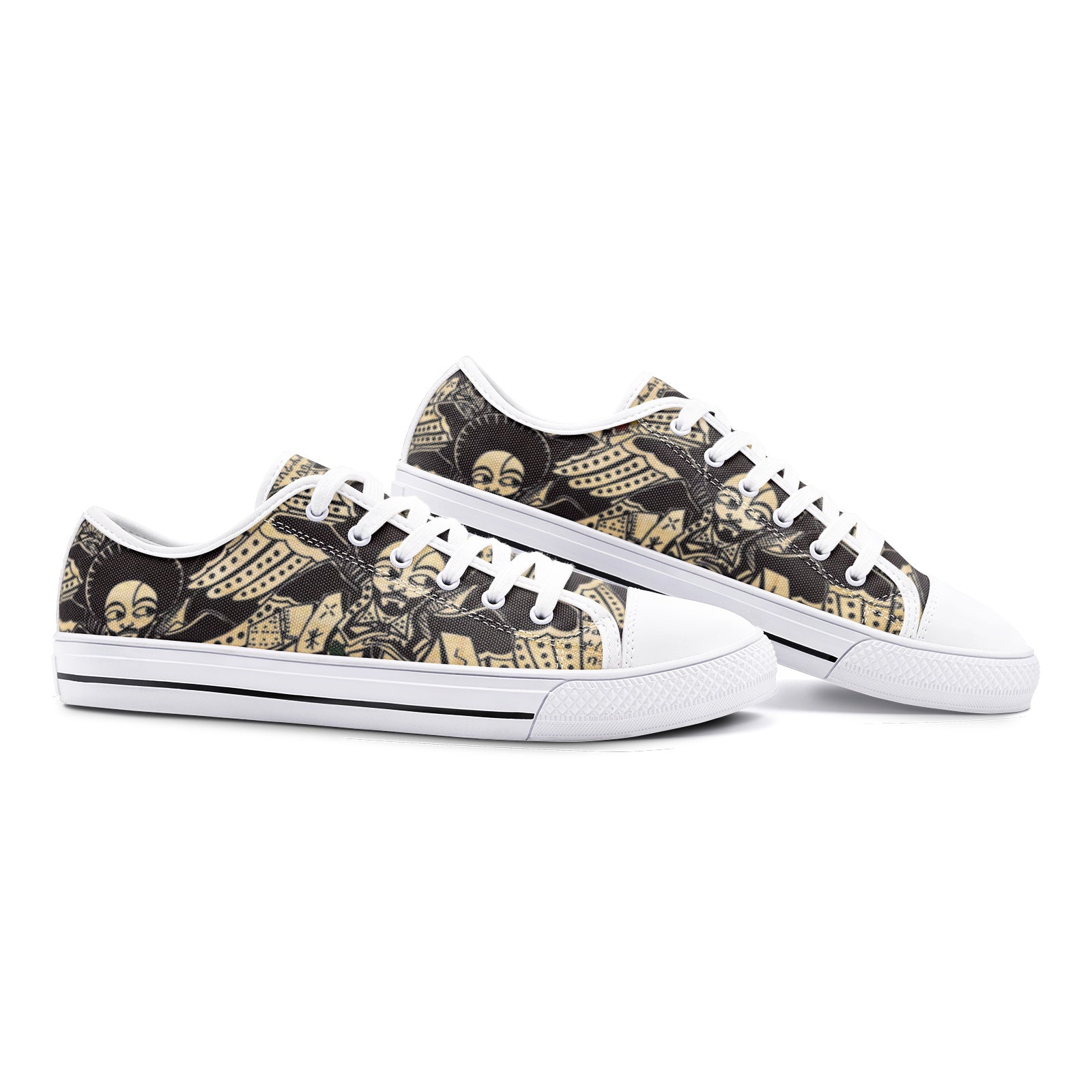 SATTA MASSAGANA Unisex Low Top Canvas Shoes
