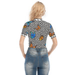 BUTTERFLY Women's T-shirt With Zipper