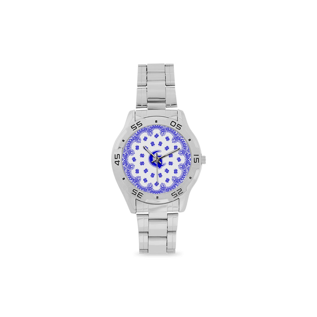 BANDANA Cs'UP WHT Men's Stainless Steel Analog Watch