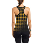 DUSTY PLAID Women's Racerback Tank Top