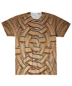 LaChouett Wood Tembe Art Sublimation Tee