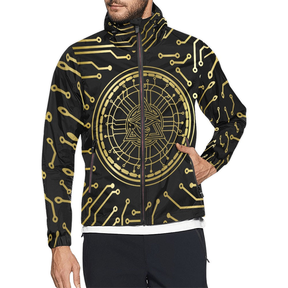 CRYPTO KMT Unisex All Over Print Windbreaker