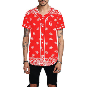 BANDANA FULLY Baseball Jersey for Men
