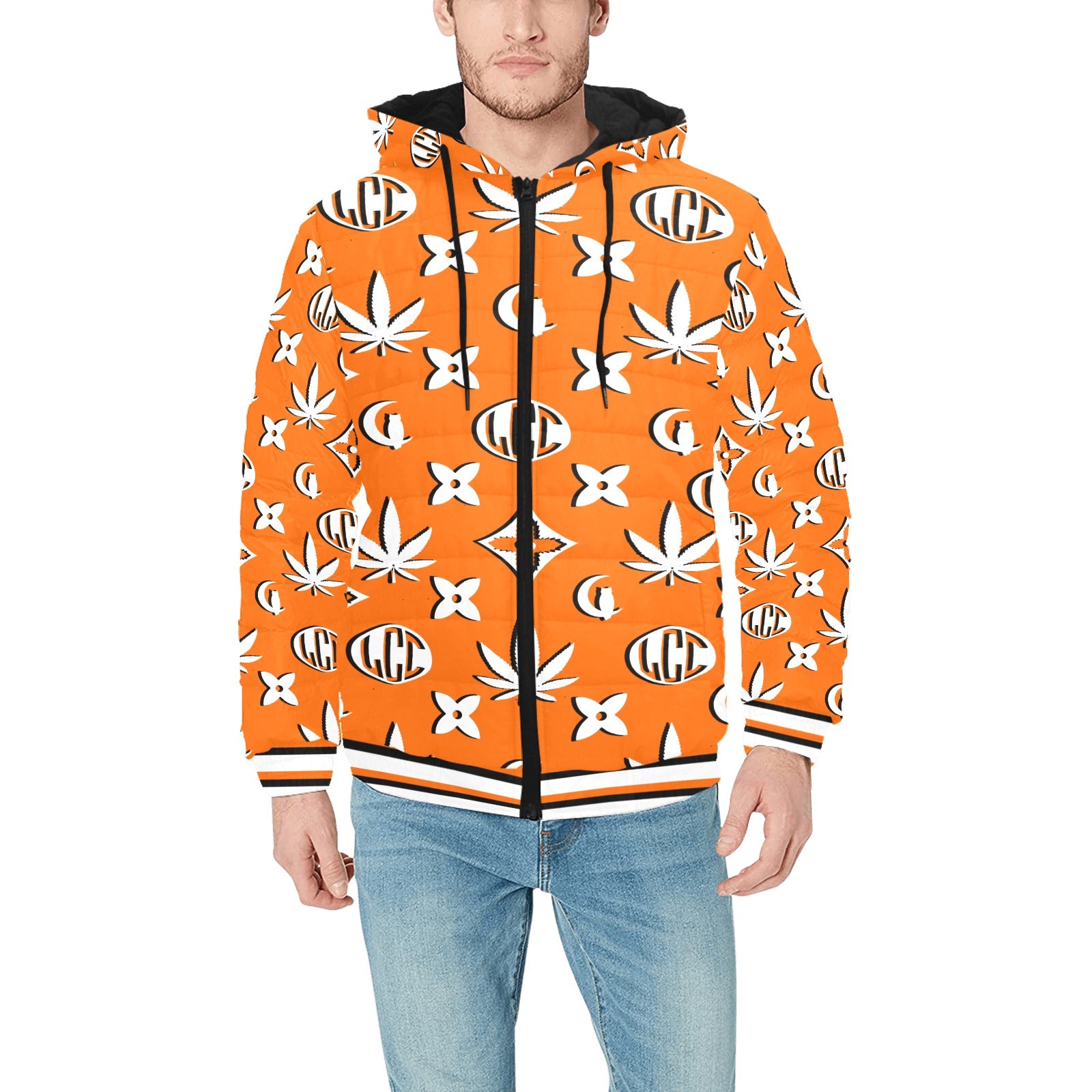 LCC WEEDY Men's Padded Hooded Jacket