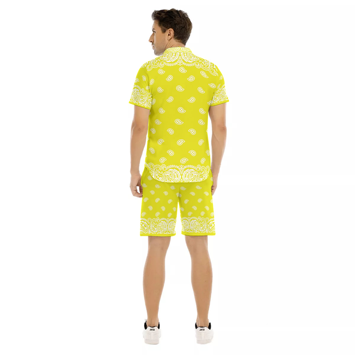 BANDANA FULLY L.K Men's Short Sleeve Shirt Sets