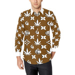 LCC WEEDY Men's Casual Dress Shirt