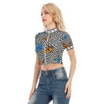 BUTTERFLY Women's T-shirt With Zipper