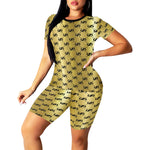 EXCELLENCE GLDBLC Women's Short Yoga Set (Sets 03)