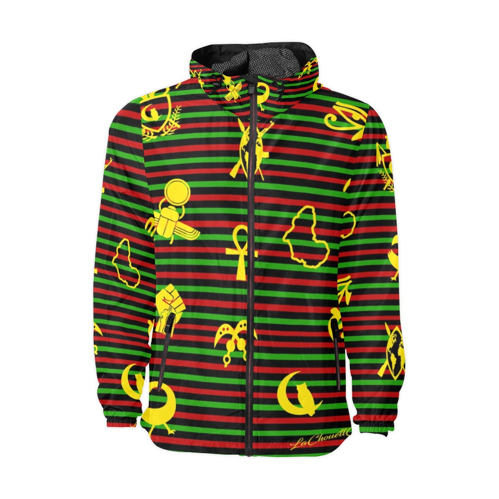 RBG KEMET Unisex All Over Print Windbreaker