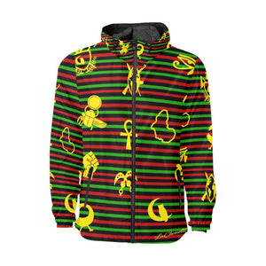 RBG KEMET Unisex All Over Print Windbreaker