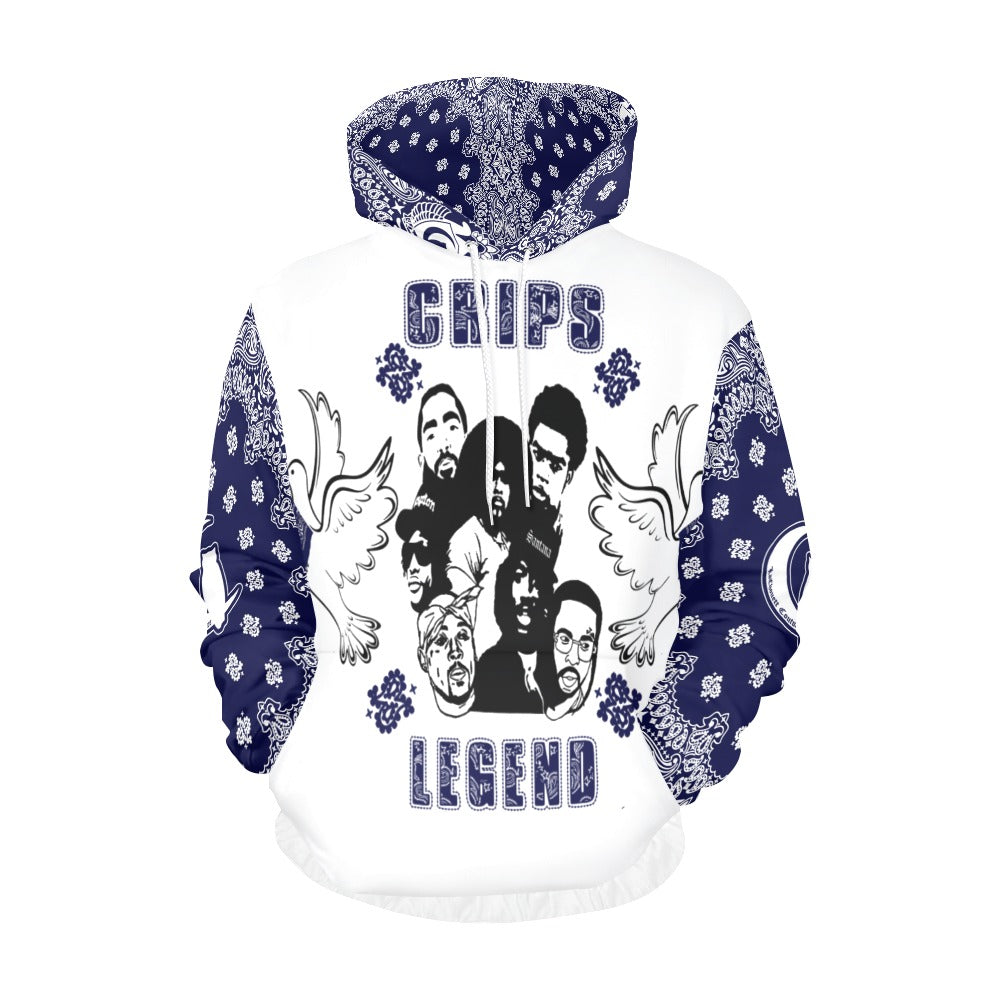 CRIP LEGEND All Over Print Hoodie for Men