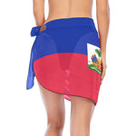 HAITI FLAG Beach Sarong Wrap