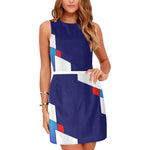 FRANCE Women's Sleeveless Dress
