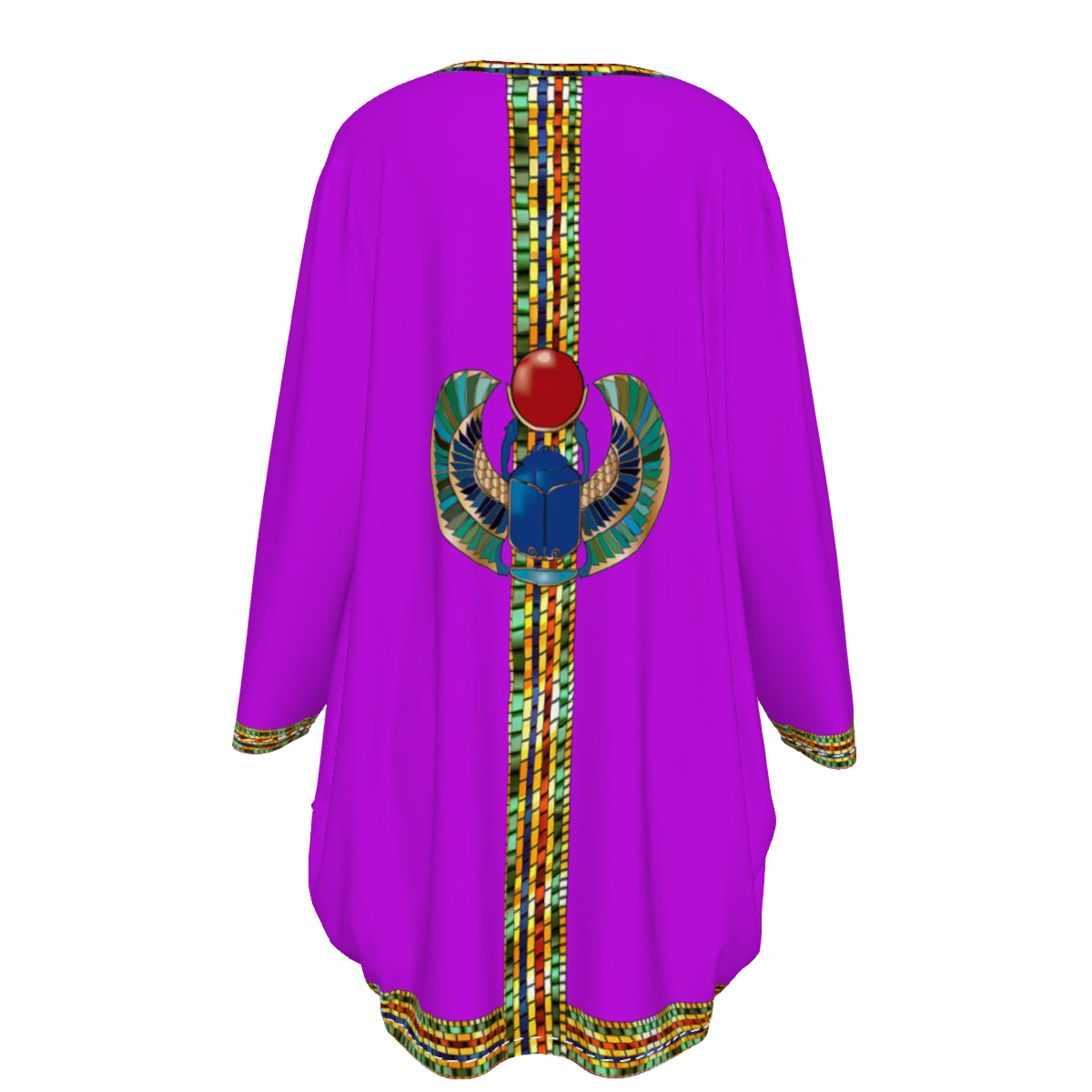 MEDJAY PURPLE Women's Loose Crew Neck shirt