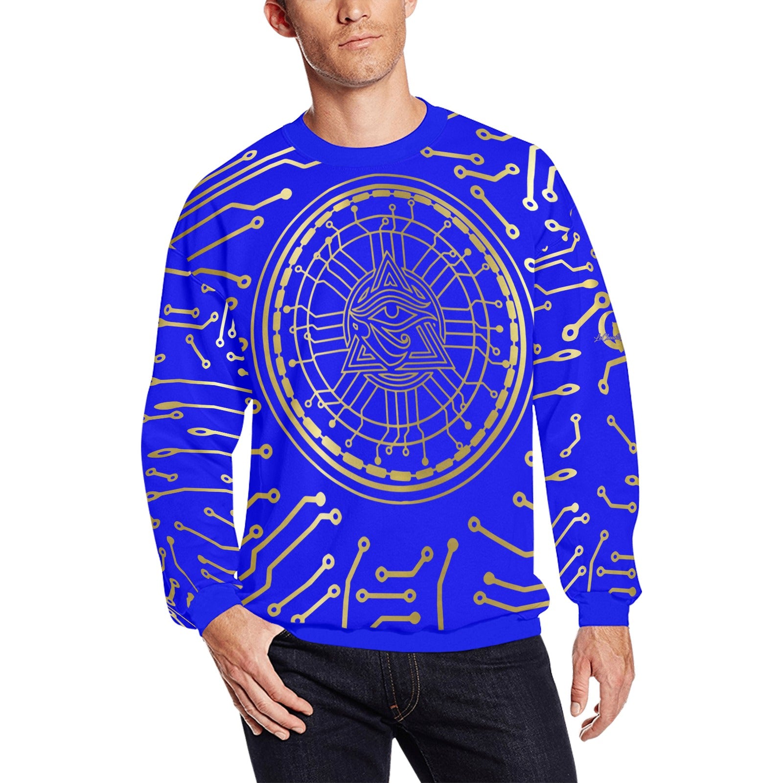 CRYPTO KMT Crewneck Sweatshirt for Men
