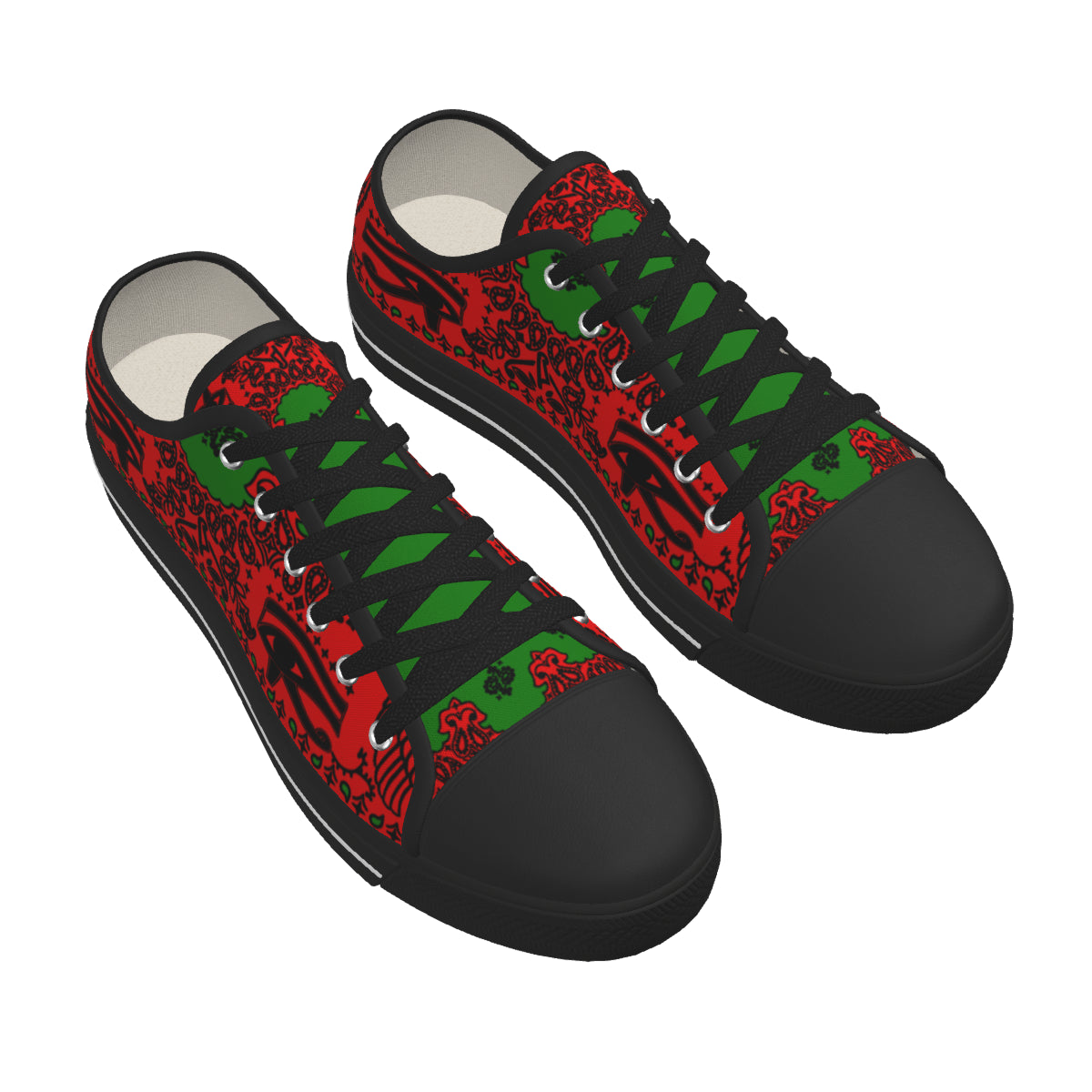 BANDANA RBG Women's Low-cut Canvas Shoes