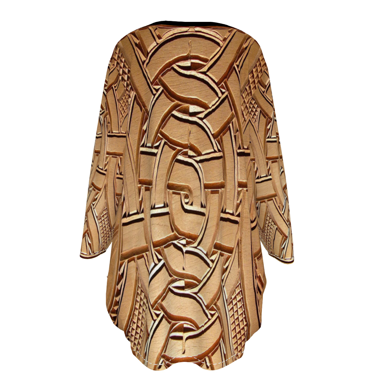 TEMBE WOOD Women's Loose Crew Neck shirt