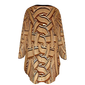 TEMBE WOOD Women's Loose Crew Neck shirt
