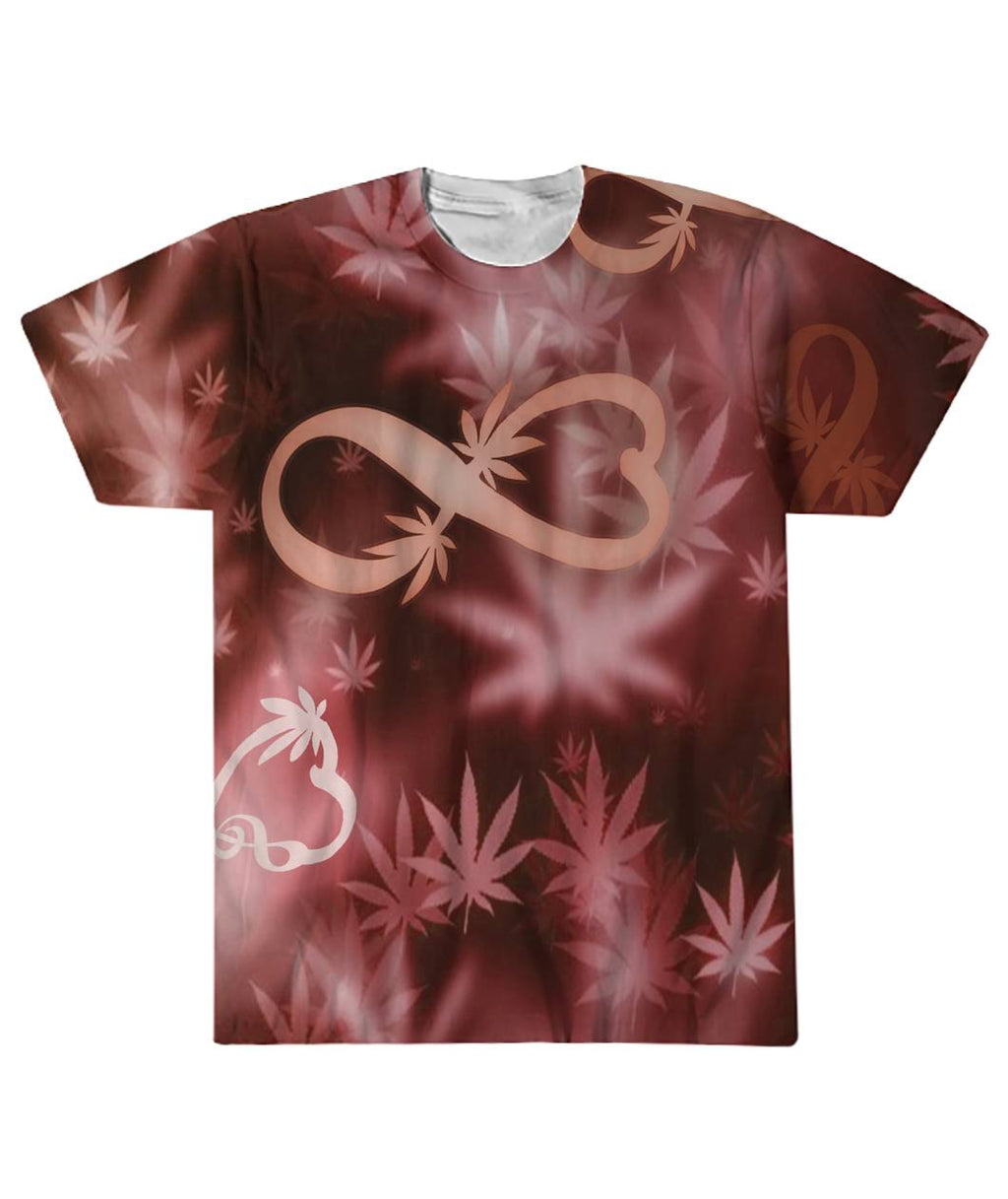 Infinity Red  cosmos T-Shirt Sublimation Tee