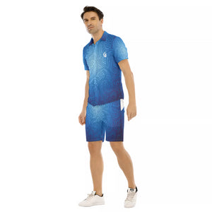 BANDANA LUXURY Cs'UP Men's Short Sleeve Shirt Sets
