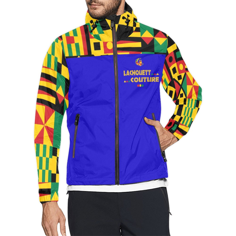 KENTE BUTAN Unisex All Over Print Windbreaker