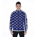 EXCELLENCE NAVY Stand Collar Jacket