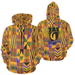 KENTE ATEF All Over Print Hoodie for Men (USA Size)