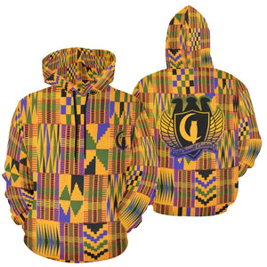KENTE ATEF All Over Print Hoodie for Men (USA Size)
