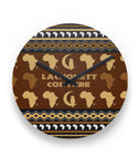 LaChouett Afrika Wall Clock 11" Round Wall Clock