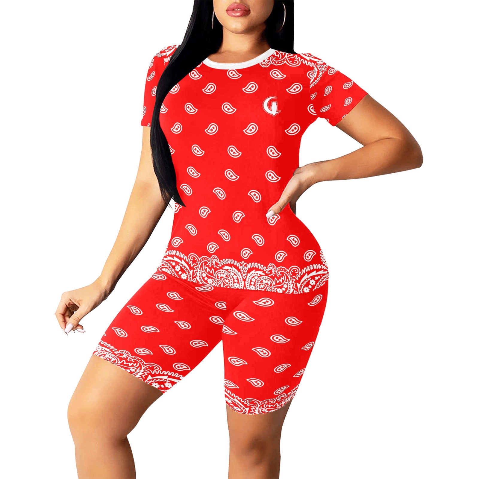 BANDANA FULLY Women's Short Yoga Set