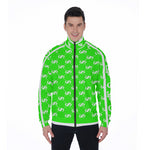 EXCELLENCE GREEN Stand Collar Jacket