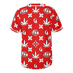 LCC WEEDY All Over Print Baseball Jersey for Men
