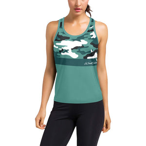 CAMOUFLAGE Women's Racerback Tank Top