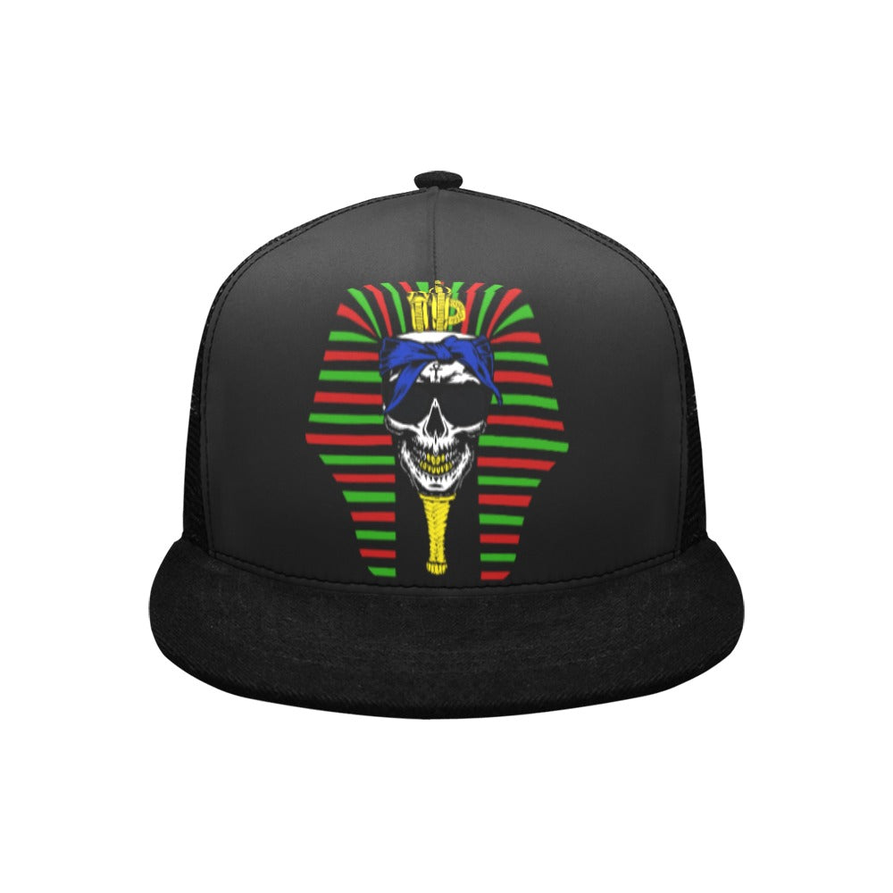 RBG C SKULL Trucker Hat H