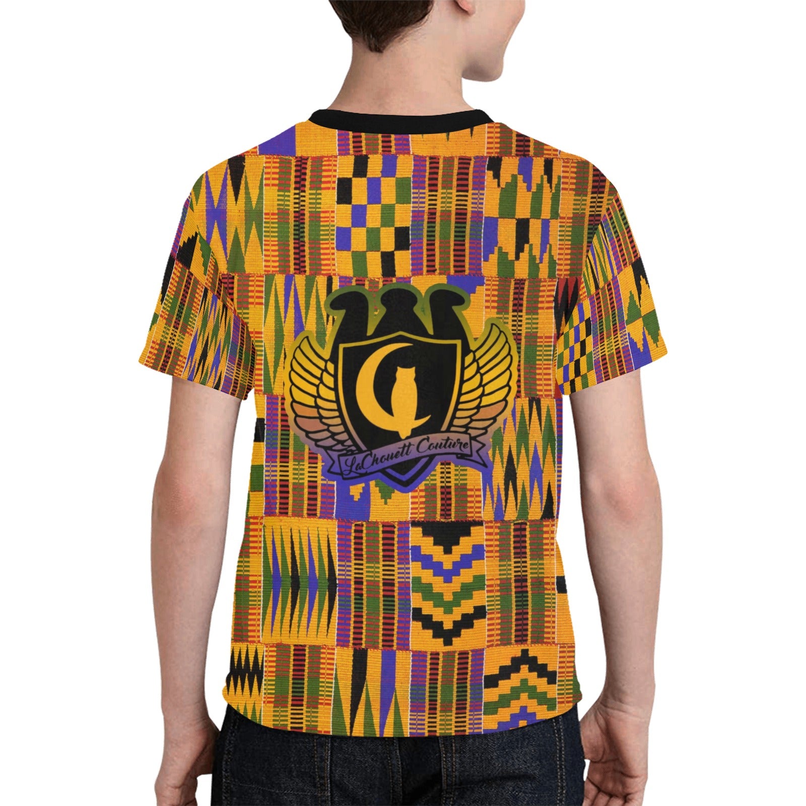 KENTE ATEF Kids' All Over Print T-shirt