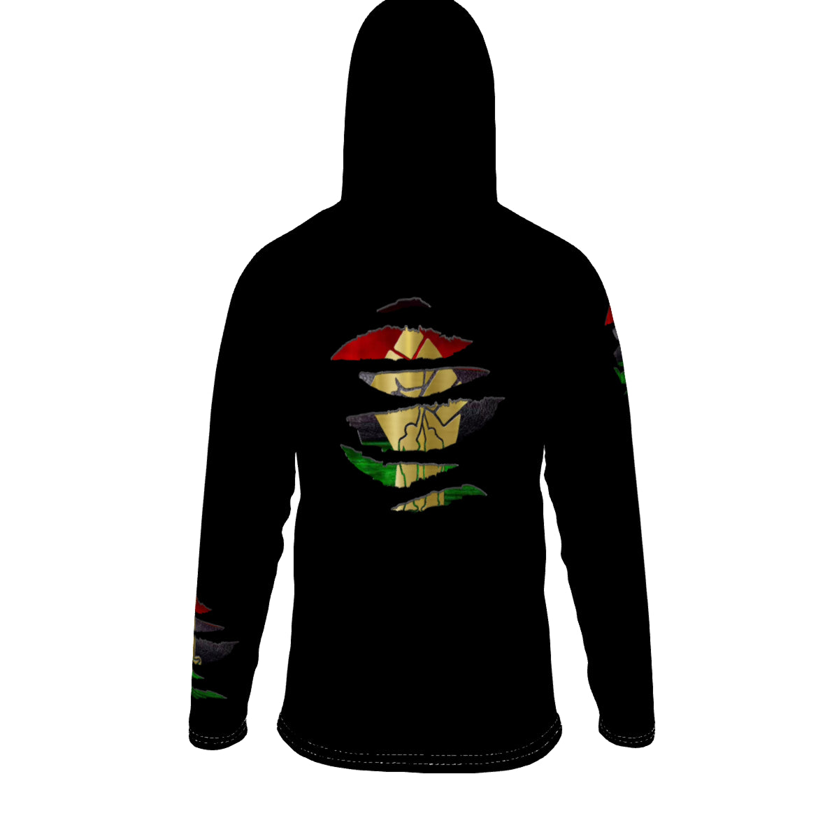RBG RIPPED Unisex Pullover Hoodie With Mask