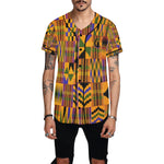 KENTE ATEF All Over Print Baseball Jersey for Men