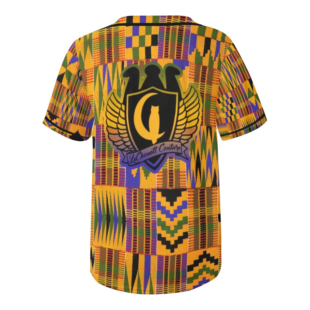 KENTE ATEF All Over Print Baseball Jersey for Men
