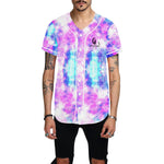 COLORFULL All Over Print Baseball Jersey for Men