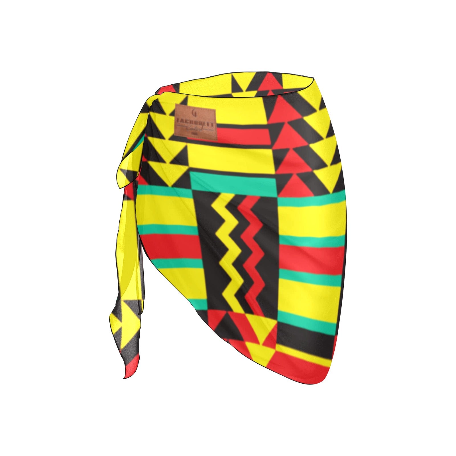 KENTE WAX Beach Sarong Wrap