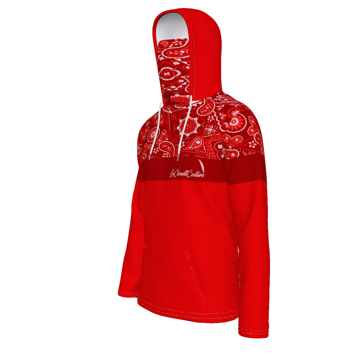 BANDANA VIRAL Bs'UP Unisex Pullover Hoodie With Mask