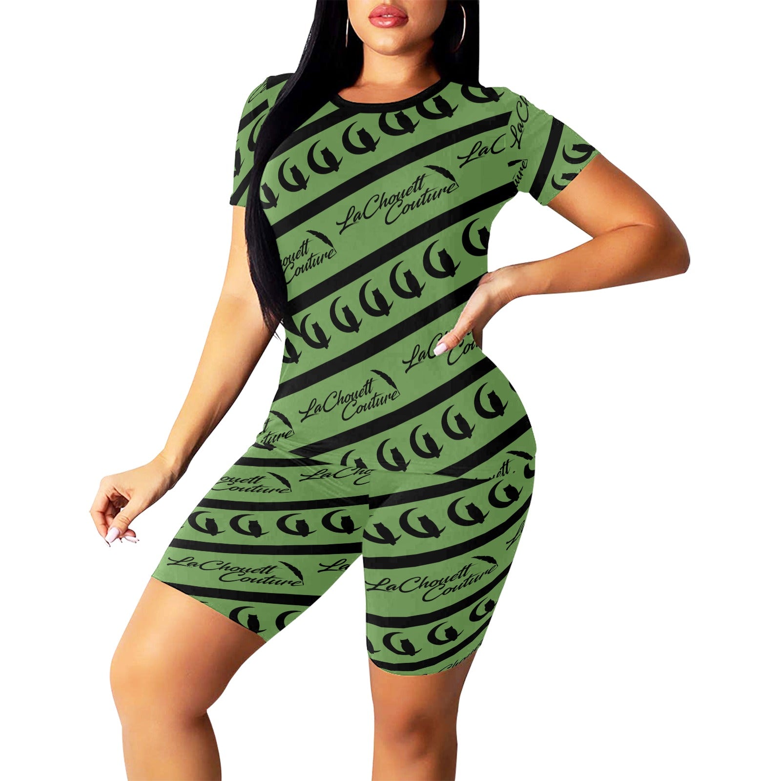 NICE ONE LCC Women's Short Yoga Set