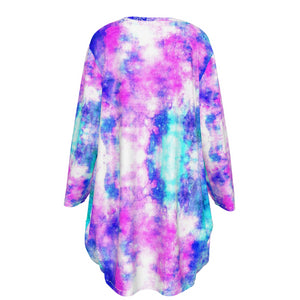 COLORFULL Women's Loose Crew Neck shirt